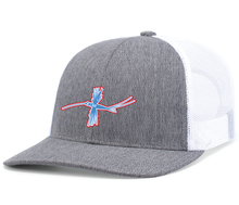 Load image into Gallery viewer, 210C Pacific Headwear Melange Heather Low-Profile Trucker