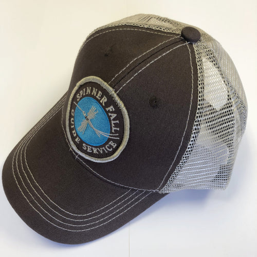 Spinner Fall Patch Hat - Brown / Tan