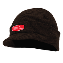 Load image into Gallery viewer, Spinner Fall &#39;Zep&#39; Faux Patch Brimmed Beanie