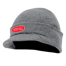 Load image into Gallery viewer, Spinner Fall &#39;Zep&#39; Faux Patch Brimmed Beanie