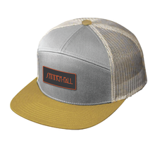 Load image into Gallery viewer, Spinner Fall &#39;Zep&#39; Logo 7-Panel Trucker Hat