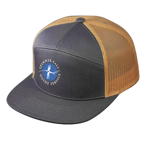 Spinner Fall Original Logo- 7 Panel Snapback Trucker