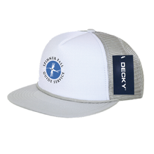 Load image into Gallery viewer, Spinner Fall Classic Logo Flat Bill Foam Truckers