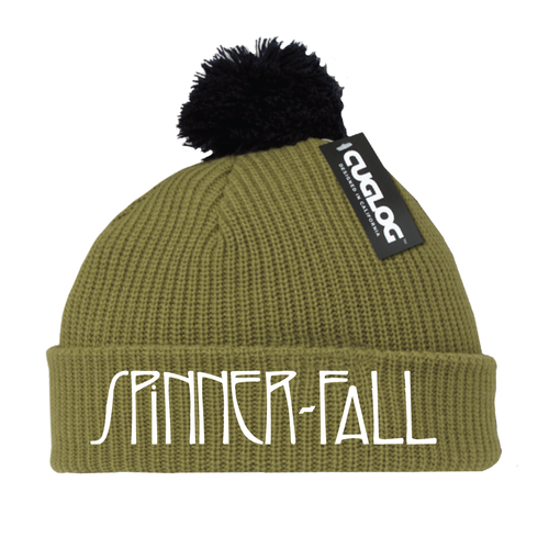 Spinner Fall 'Zep' Cuffed Pom Pom Beanie