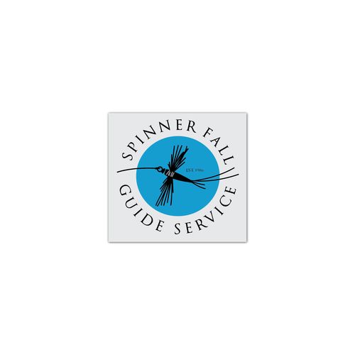 Sticker - Spinner Fall Logo w/ Black Lettering 3.5