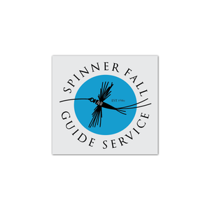 Sticker - Spinner Fall Logo - Black Lettering 2.75"
